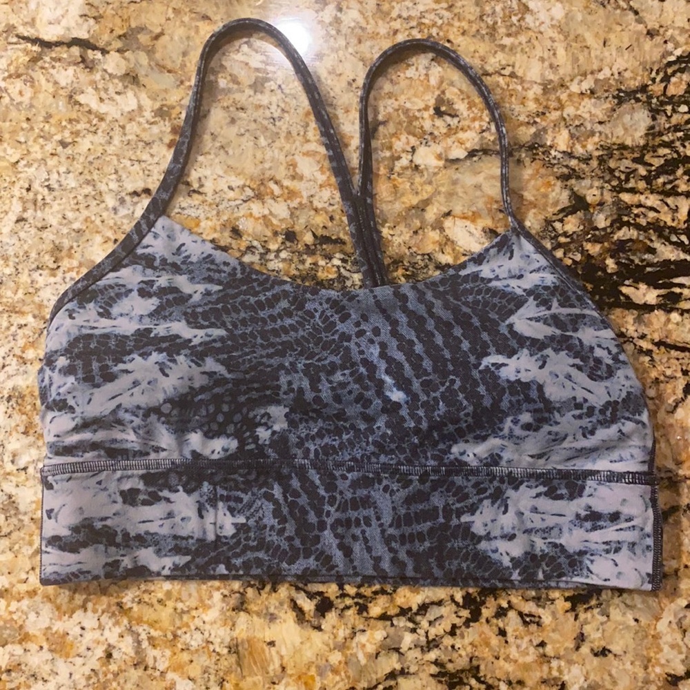 Lululemon Long Line Power Y Bra Size 10